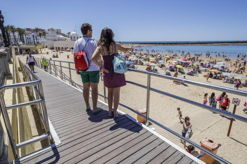 Apartamento El Tanguillo Little Apartments Cadiz Dış mekan fotoğraf